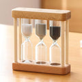 Creative 1/3/5 Minute Wooden Sand Glass Hourglass Timer Clock Home Decor Kitchen Tools Gift for Simple Style