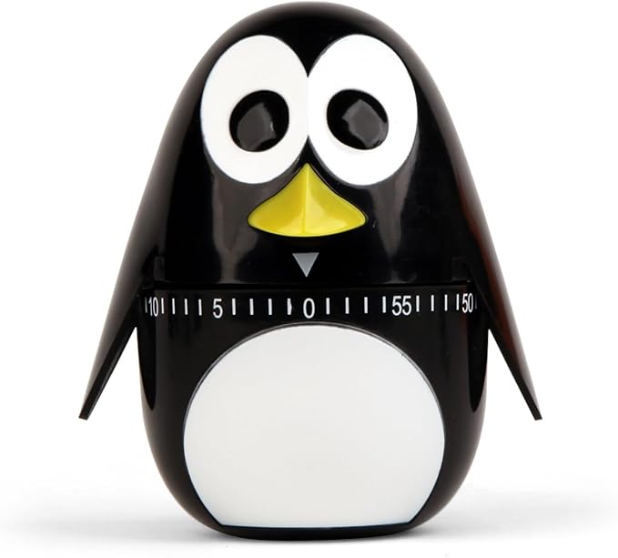 Kikkerland Penguin Kitchen Timer