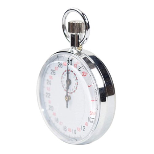 Mechanical Stop Watch, SXJ504 Handheld Sports Chronograph Alarm Mechanical Stopwatch Running Timer, for Sports Referee Running Cycling Count Timer