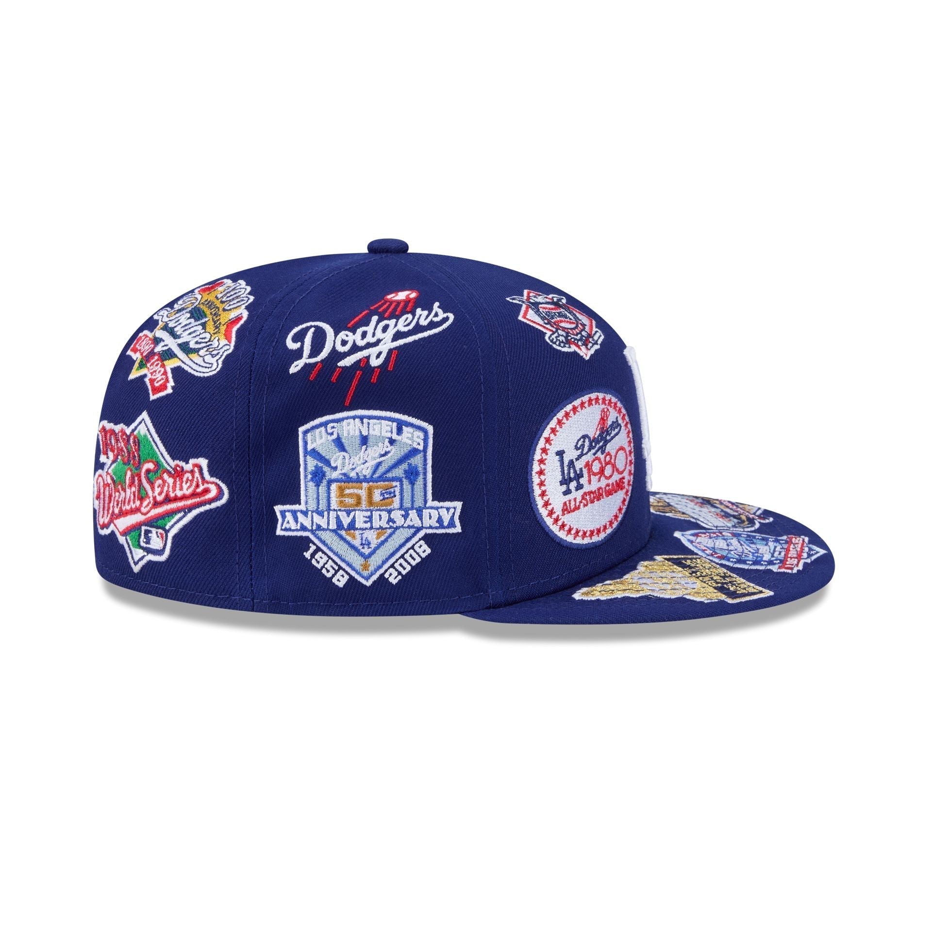 Los Angeles Dodgers All Over 59FIFTY Fitted Hat