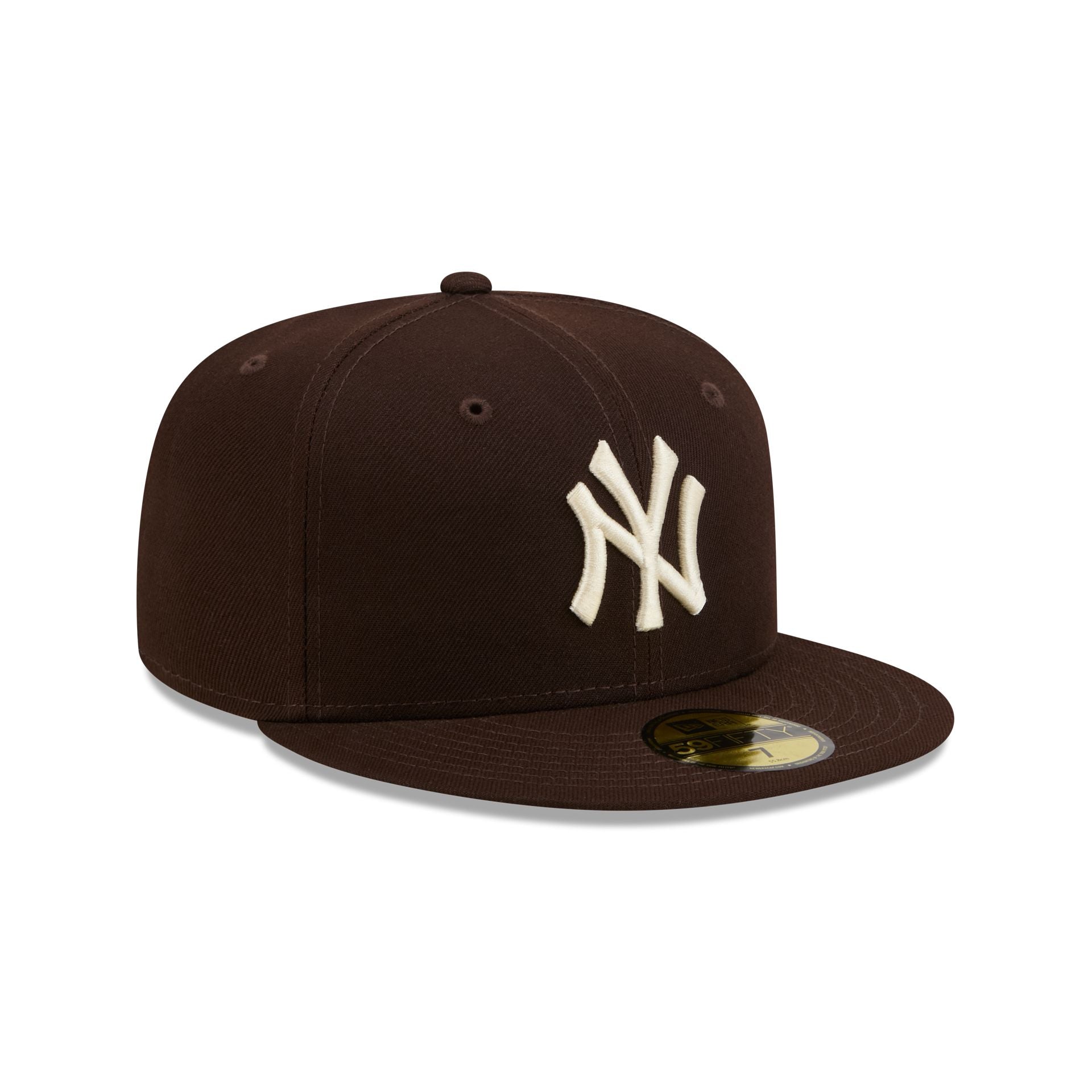 New York Yankees Brown Basic 59FIFTY Fitted Hat