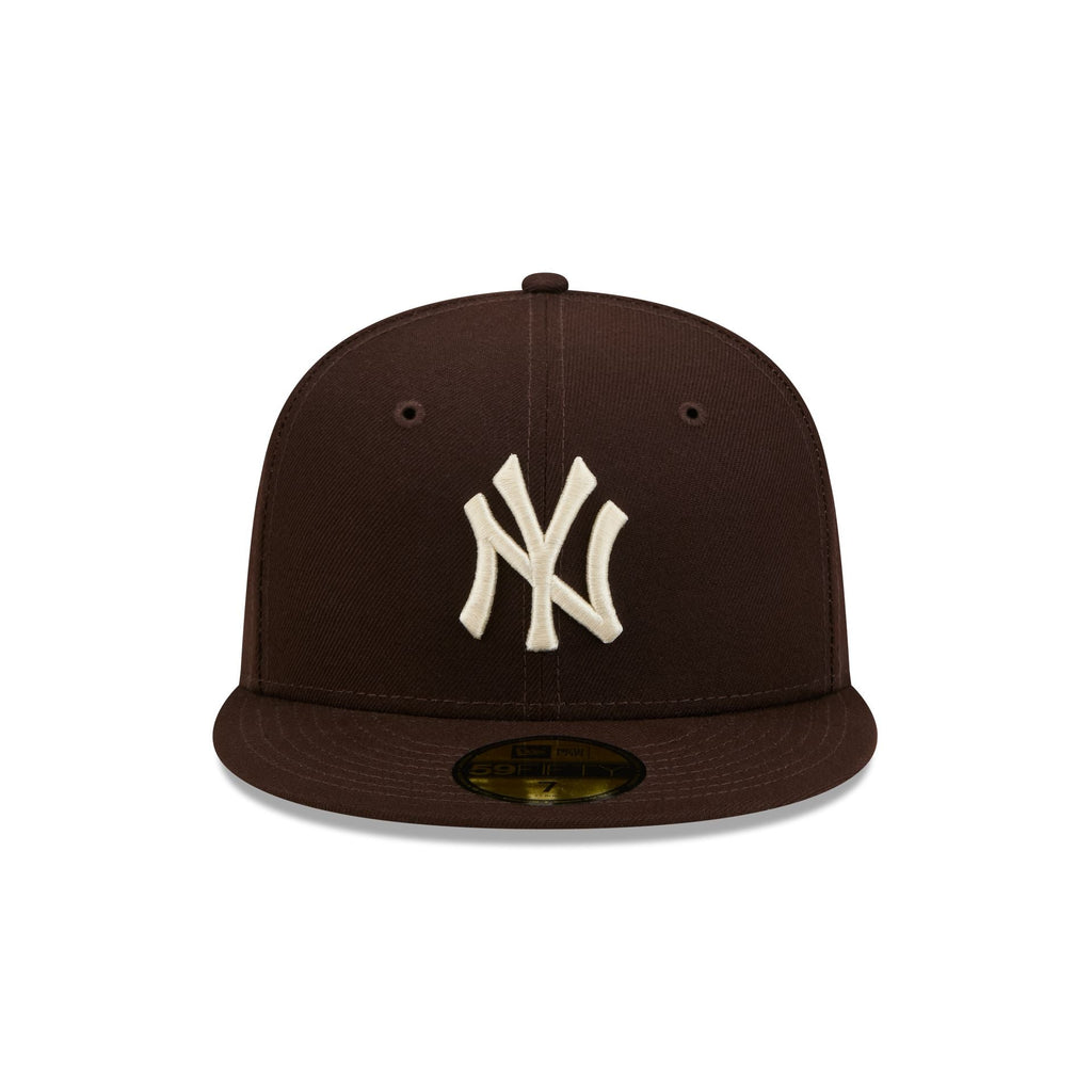 New York Yankees Brown Basic 59FIFTY Fitted Hat