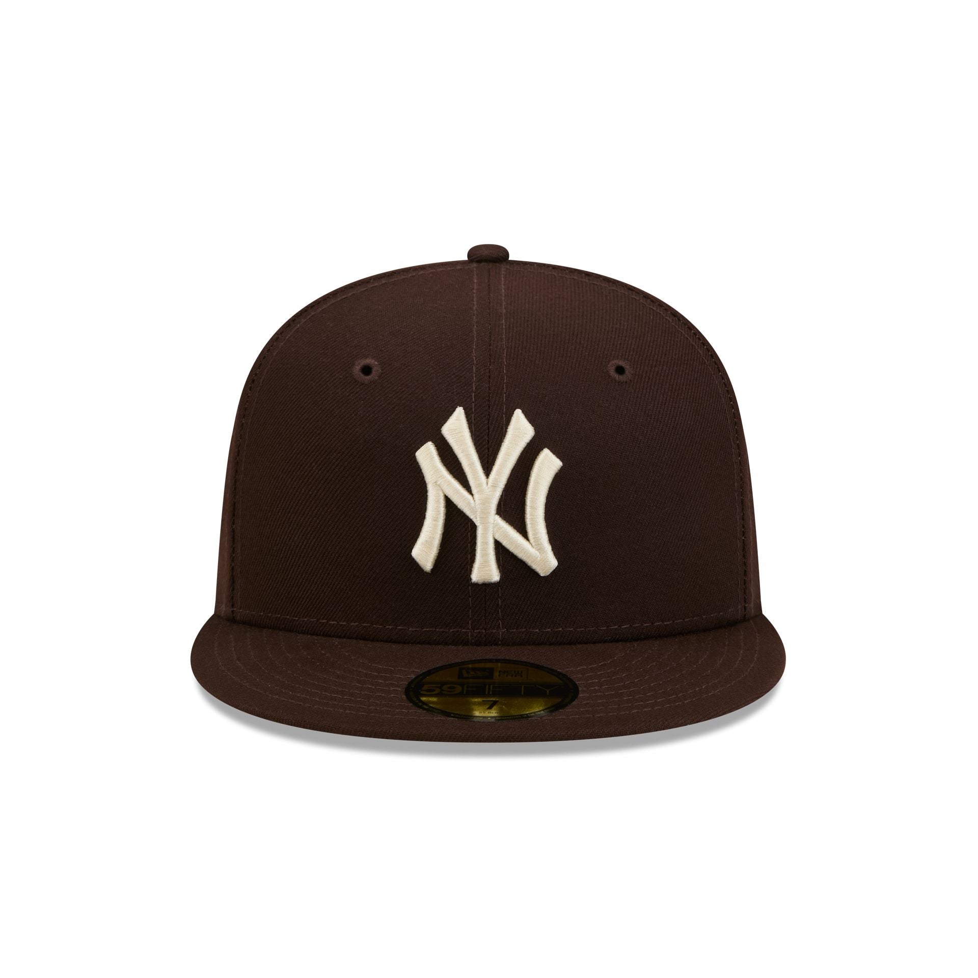 New York Yankees Brown Basic 59FIFTY Fitted Hat