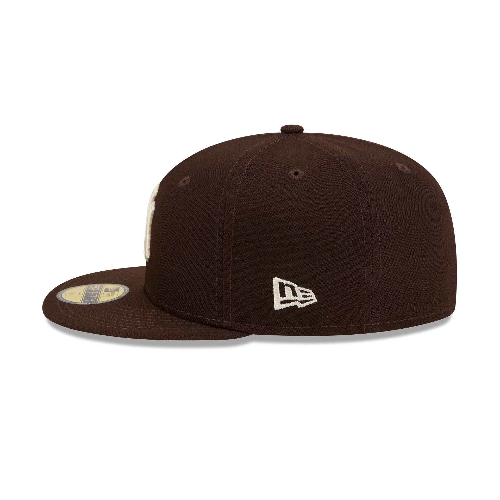 New York Yankees Brown Basic 59FIFTY Fitted Hat