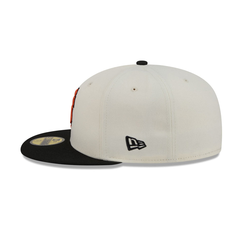 San Francisco Giants Chrome White Basic 59FIFTY Fitted Hat