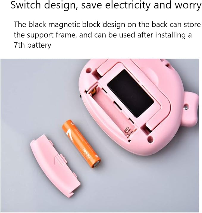 Kitchen Timer, Cute Cartoon Animal Countdown Timer, Digital Cooking Timer with Magnetic, LCD Large-Screen Visual Clock, Hangable Alarm Clock with Stand，for Cooking Bake Sport Game (Timer-XZ)