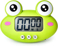 Kitchen Timer, Cute Cartoon Animal Countdown Timer, Digital Cooking with Magnetic, LCD Large-Screen Visual Clock, Hangable Alarm Clock with Stand，for Cooking Bake Sport Game (Timer-QW)