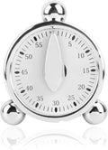 Kitchen Timers for Cooking Seniors 60 Minute Mechanical Kitchen Timer Loud Alarm Clock for Cooking Baking No Batteries Needed Visual Timer Ideal for Kitchen Management Precise Cooking Timing 1 Pack