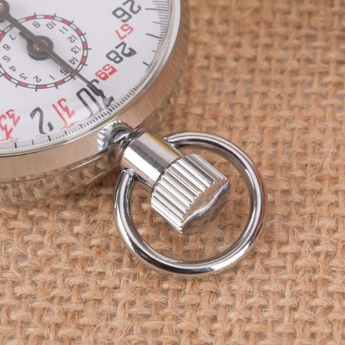 Mechanical Stop Watch, SXJ504 Handheld Sports Chronograph Alarm Mechanical Stopwatch Running Timer, for Sports Referee Running Cycling Count Timer