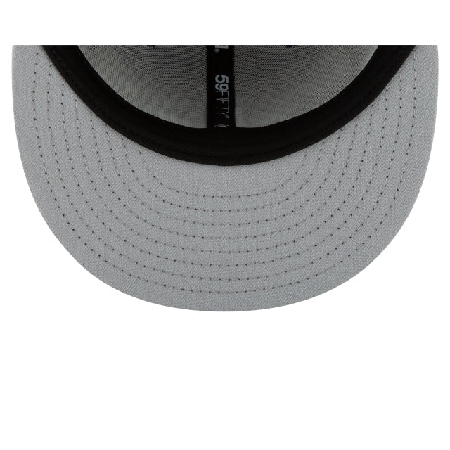 Los Angeles Dodgers Whiteout Basic 59FIFTY Fitted Hat