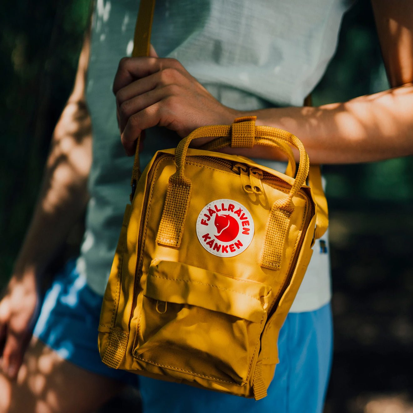 Fjallraven Kanken Sling Cross Body Bag Chalk Rose
