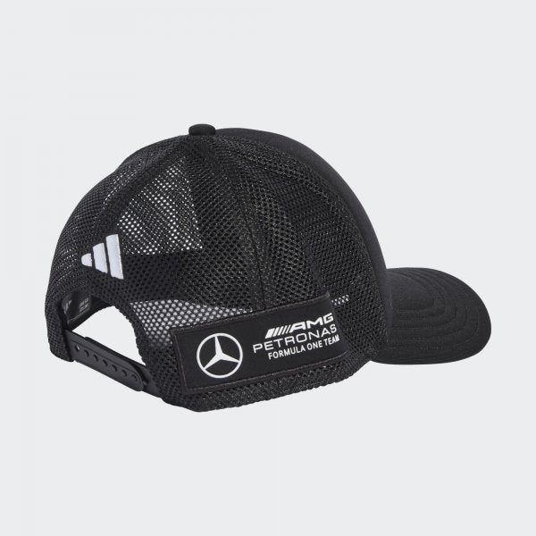Mercedes AMG Petronas F1 2026 Snapback Star Trucker Hat Black