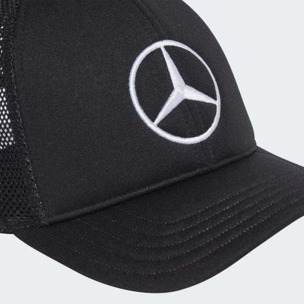 Mercedes AMG Petronas F1 2026 Snapback Star Trucker Hat Black