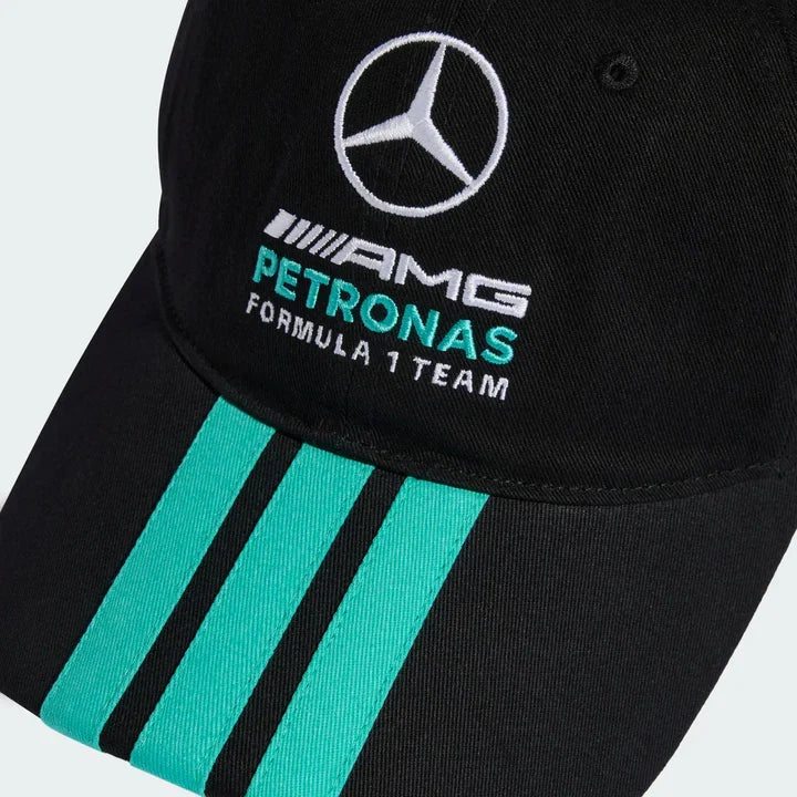 Mercedes AMG Petronas F1 DNA 3 Stripes Hat Black