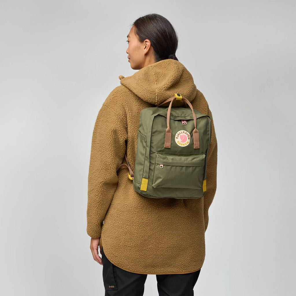 Fjallraven Kanken Koncept Backpack Pink / Mint Green